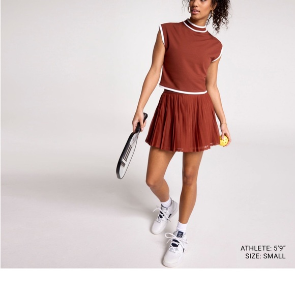 CALIA Women's Ribbed Cropped Mock
Neck Tank - Picture 2 of 3